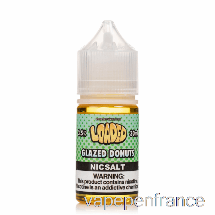 Beignet Glacé - Sels Chargés - Vapeurs Impitoyables - Stylo Vape 30 Ml 20 Mg